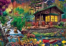 Cabin In The Woods - 500 Piece Puzzle