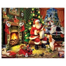 Checking It Twice - 1000 Piece Puzzle