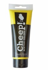 Cheep! Acrylic Paint, 4oz - Lemon Yellow