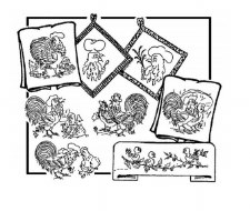 Aunt Martha's Iron On Transfers- Christmas On The Farm #4039 - Crafts Direct