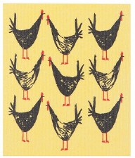 Swedish Dishcloth- Chicken Scratch