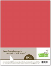 Lawn Fawn Cardstock Pack- Chili