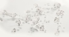 Bead Garland, 60" - Clear
