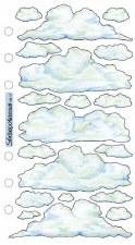 Sticko Stickers- Clouds