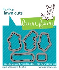 Coaster Critters Flip-Flop Craft Dies