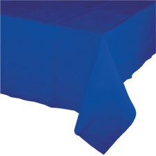 Touch of Color Plastic Tablecover 54"x108"- Cobalt