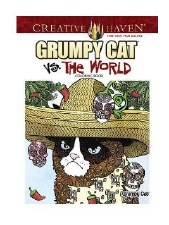 Adult Coloring Book - Grumpy Cat Vs. The World
