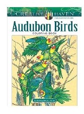 Adult Coloring Book - Audubon Birds