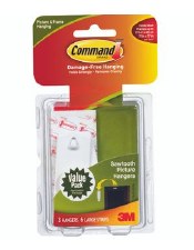 Command Sawtooth Picture Hangers - 3 Pk