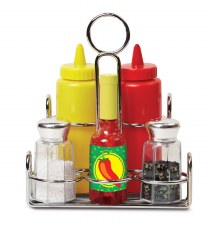 Melissa & Doug Food/Kitchen Play Set- Condiments Set