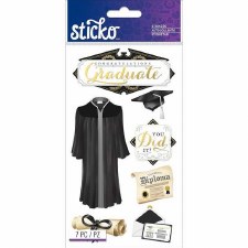 Sticko Stickers- School & Graduation- Congratulations Graduate