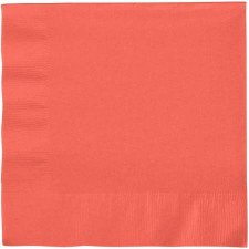 Touch of Color 6.5" Napkin- Coral