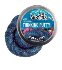 Crazy Aaron's Thinking Putty Mini Tin - Coral Reef