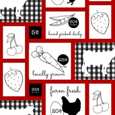 Country Fresh Bolted Fabric- Patchwork