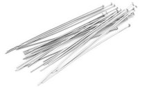 Cousin Stainless Steel Head Pin, 24 Pc - Silver