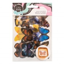 Color Pour Resin Mix-In Acetate Butterflies