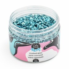 Color Pour Resin Mix-In Faux Crushed Glass - Ocean