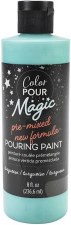 Color Pour Magic Paint, 8oz- Turquoise