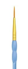 Crafter's Choice Gold Taklon Brush - Liner 1