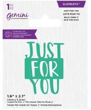 Crafters Companion Mini Die Set - Just For You