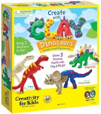 Creativity for Kids Craft Kit- Clay Dinosaurs