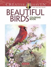 Creative Haven Adult Coloring Book- Beautiful Birds