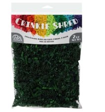 Crinkle Shred - Forest Green
