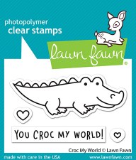 Croc My World Clear Stamps