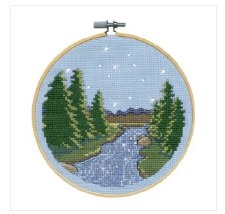 Cross Stich Kit - Starry Night