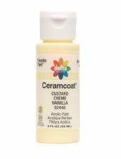 Delta Ceramcoat Acrylic Paint, 2oz- Yellows: Custard