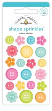 Cute & Crafty Shape Sprinkles- Cute as a Button