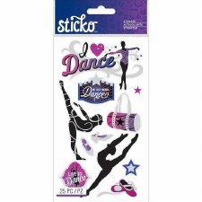 Sticko Stickers- Sports- Dance