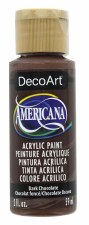 Americana Acrylic Paint, 2oz- Browns: Dark Chocolate