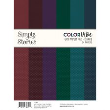 Color Vibe 6x8 Paper Pad - Darks