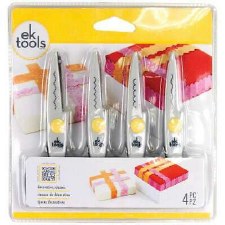 EK Tools- Decorative Scissor Value Pack, 4ct