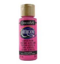 Americana Acrylic Paint, 2oz - Pinks - Carousel Pink