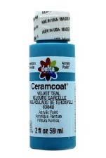 Delta Ceramcoat Acrylic Paint, 2oz- Blues: Velvet Teal