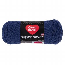 Red Heart Super Saver Yarn- Denim