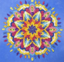 Diamond Art Kit - Mandala Blue