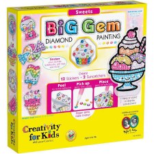 Creativity for Kids Big Gem Craft Kit- Sweets