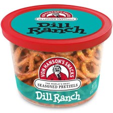 Von Hanson's 4oz Pretzel Cup- Dill Ranch