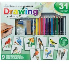 Drawing Made Easy Set - 31 Pc