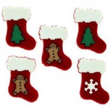 Dress It Up Buttons - Stockings