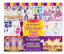 Melissa & Doug Reusable Sticker Pad- Dress Up