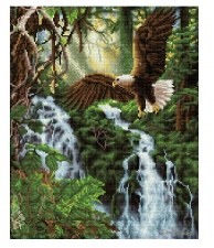 Diamond Facet Art Kit- Eagles Flight