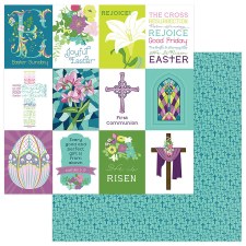 Easter Joy 12x12 Paper- Joyful