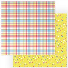 Easter Wishes 12x12 Paper- Spring Blossoms