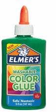 Elmer's Washable Color Glue, 5oz.- Green