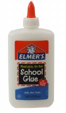 Elmers Washable School Glue, 7.625 oz.