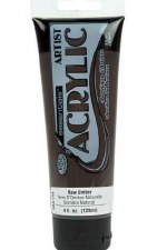 Essentials Acrylic Artist Paint, 120ml - Raw Umber